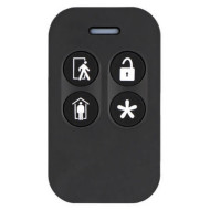2GIG-KEY100-345 2GIG 345S 4-Button Security Panel Key Ring Remote for 2GIG GC Touch, 2GIG Edge, 2GIG GC2e, and 2GIG GC3e Panels